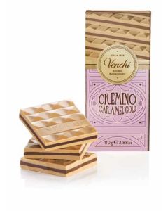 Venchi Bar Caramel Gold Cremino Bar 110g NEW23